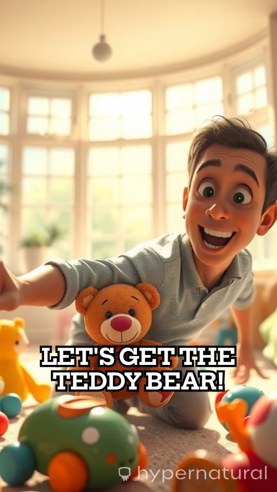 Baby Crying After Dad's Accident While Playing