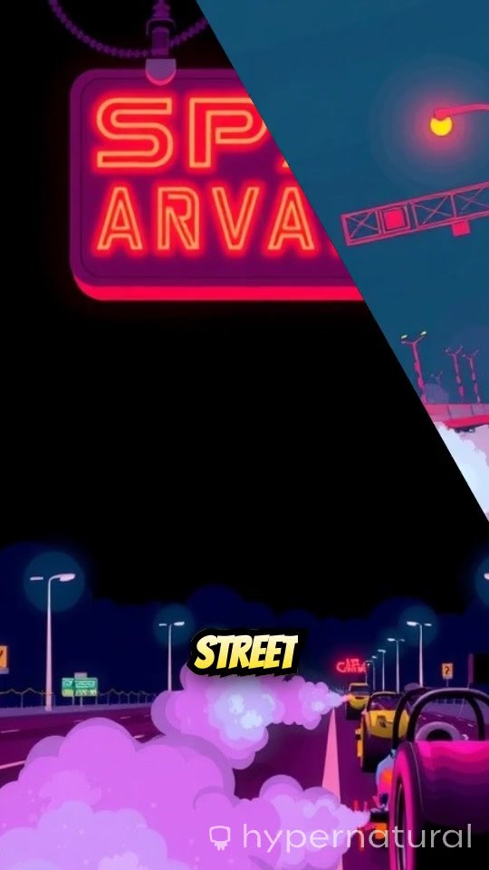 Midnight Drag: GT-R vs Supra