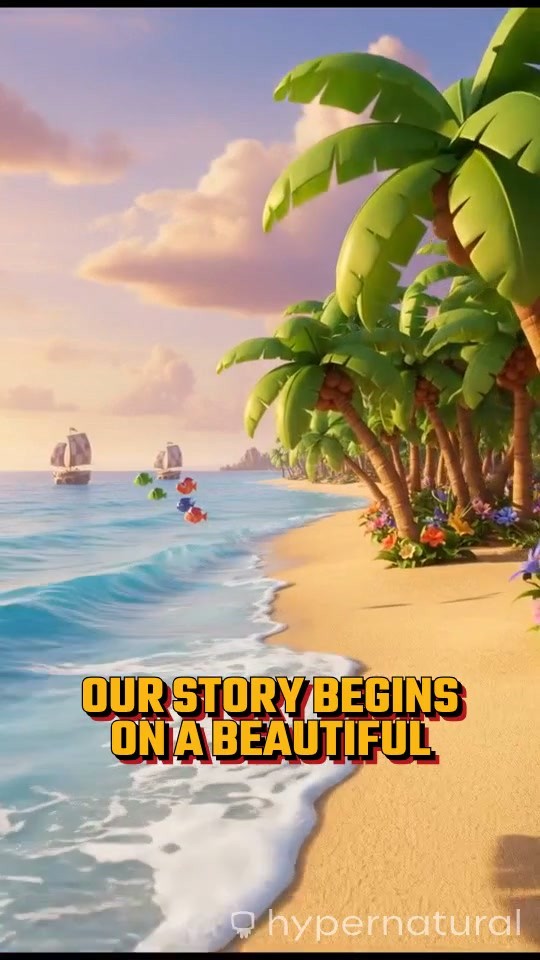 Beachside Bliss: A Handsome Man with an Afro