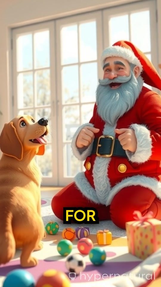 Baby Playing with a Dog Animation