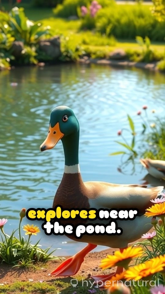 The Adventures of a Duckling and the Shiny Balloon