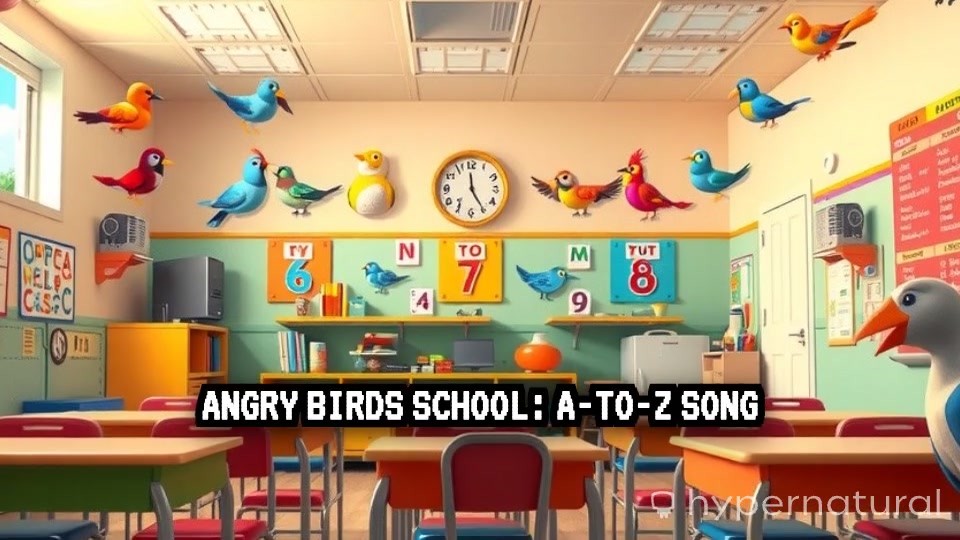 Angry Birds School: A-Z Adventure Song