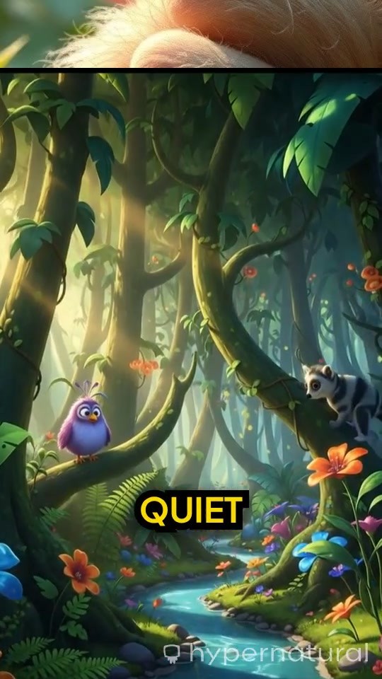 The Brave Little Mouse and the Sleeping Lion