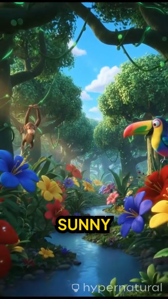 Surprised Lion and the Giant Watermelon