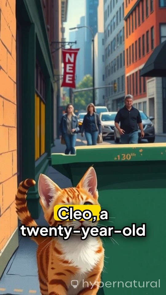 The Adventures of a 20-Year-Old Cat on the Streets