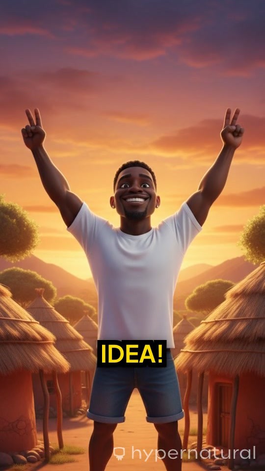 Emeka's Bright Idea: A Journey to Solar Lights
