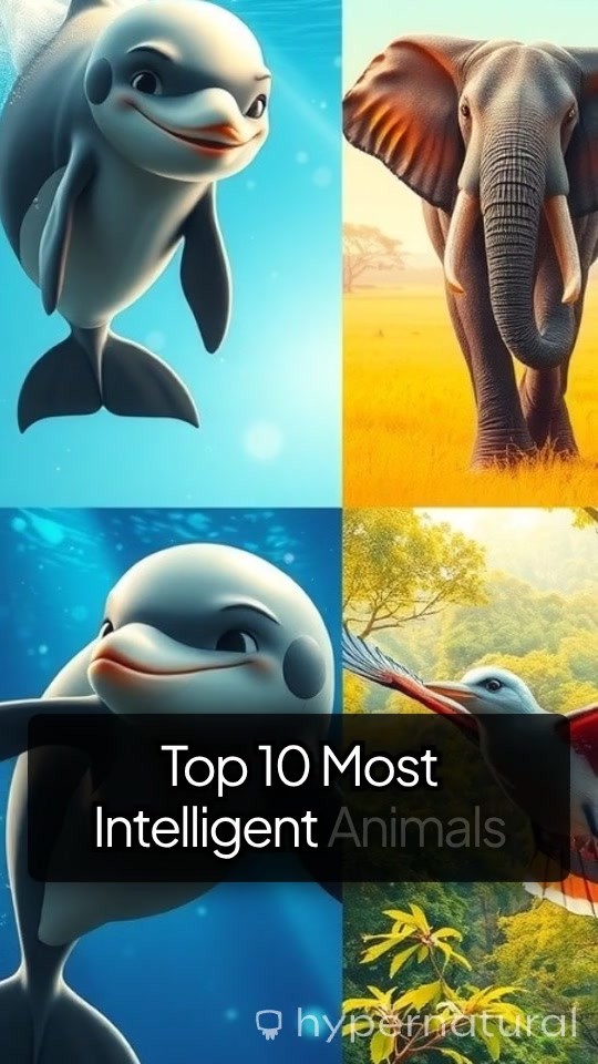 Top 10 Most Intelligent Animals on Earth!