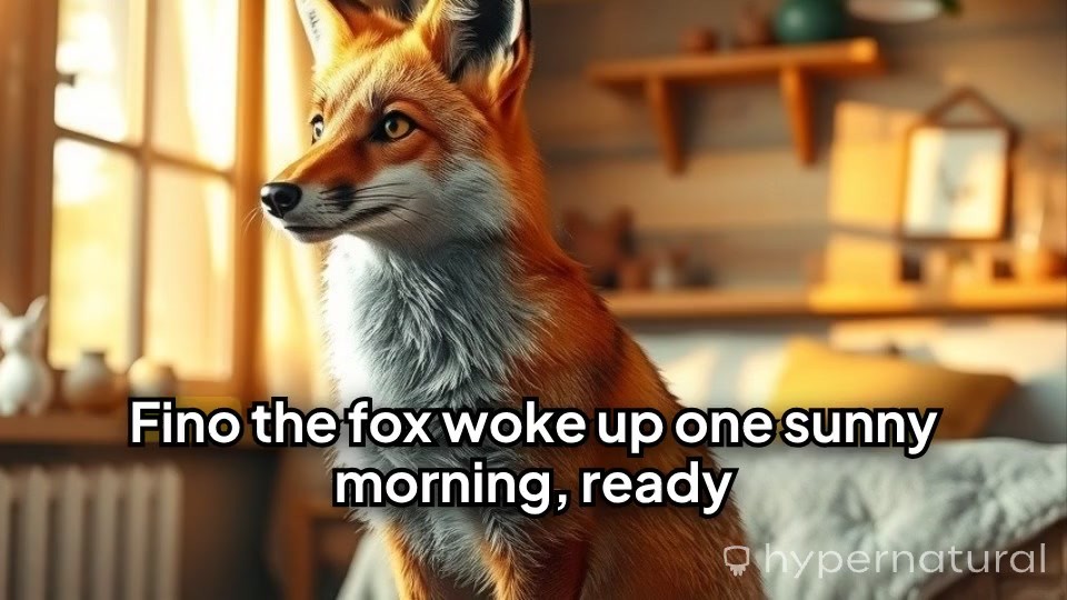 Fino the Fox and His Missing Blue Socks