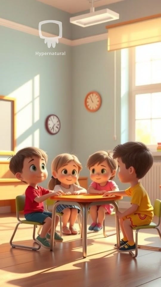 Kids Reciting the Lord's Prayer