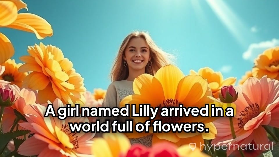 Lilly's Forgotten Journey in Flower Land