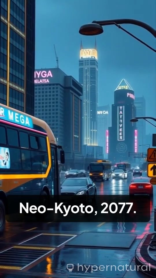 Neon Shadows: A Bladerunner Saga