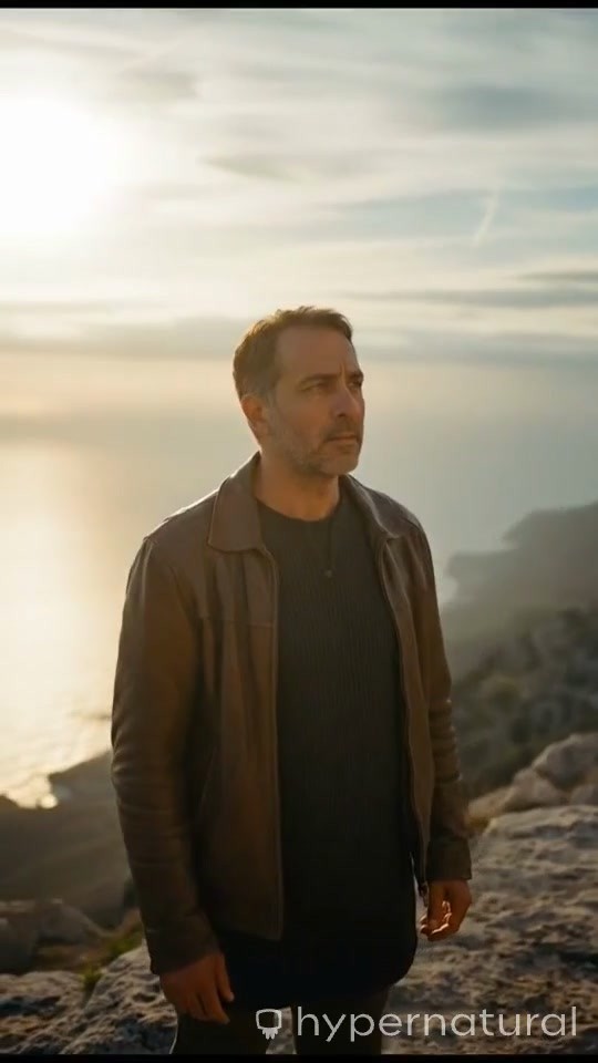 Golden Horizon: A Journey Above the Peaks