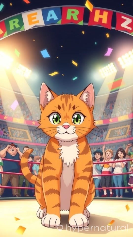 WWF: Epic Battle – Milo the Cat Takes on Chippy the Mouse! 🐱⚔️🐭