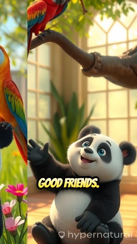 Parrot aur Bachi ki Dosti