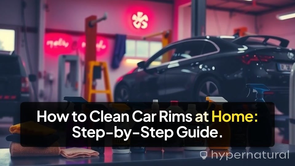 How to Clean Car Rims at Home: Step-by-Step Guide