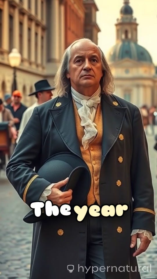 Franklin's Marvel: A Time-Traveling Encounter with 21st Century Wonders