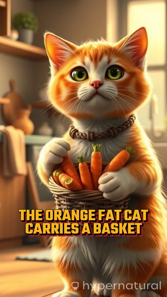 The Wobbling Cat with Carrots