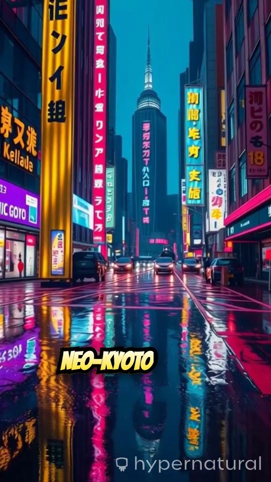 Neon Shadows: A Bladerunner Tale