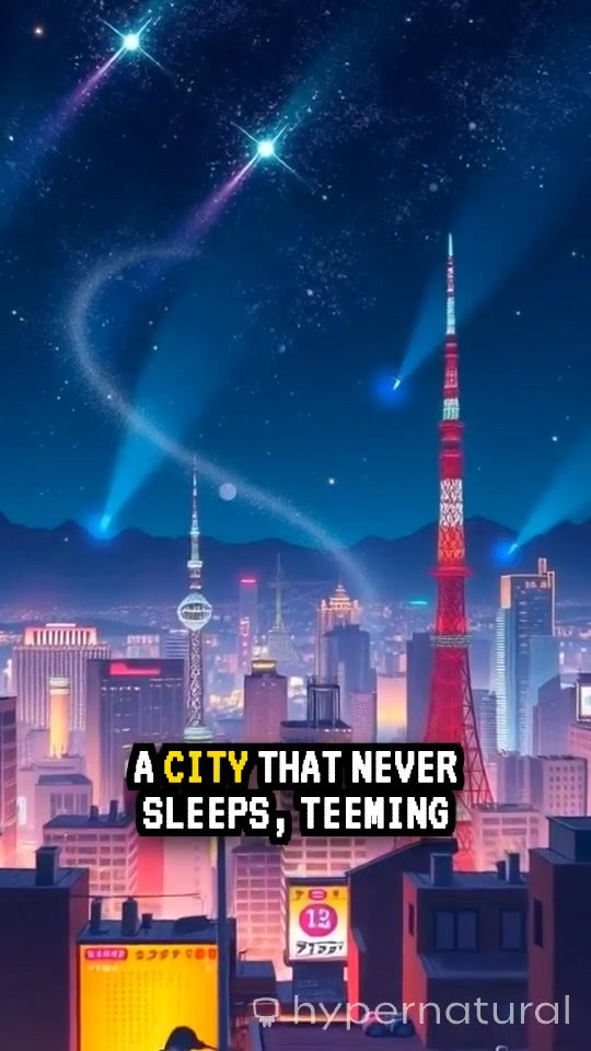 Tokyo Night: A Girl's Hidden Magic