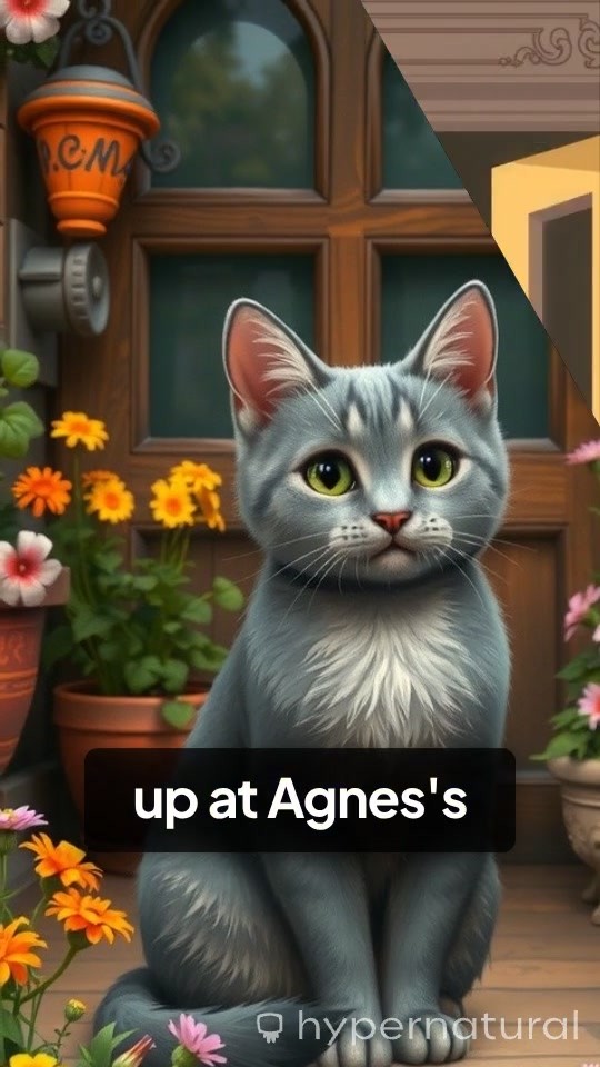 A New Beginning: The Stray Cat and the Kind Old Lady