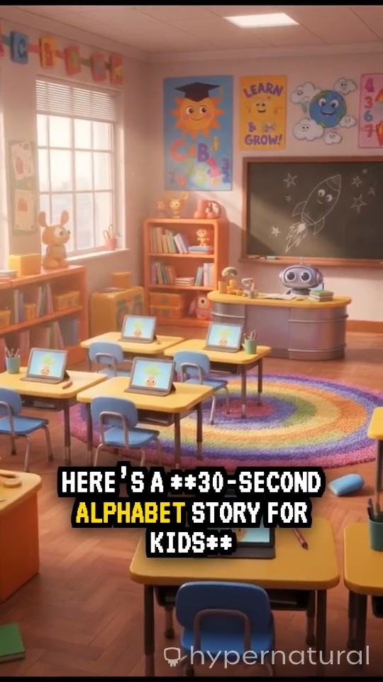 The Alphabet Parade: A Fun 30-Second Story!