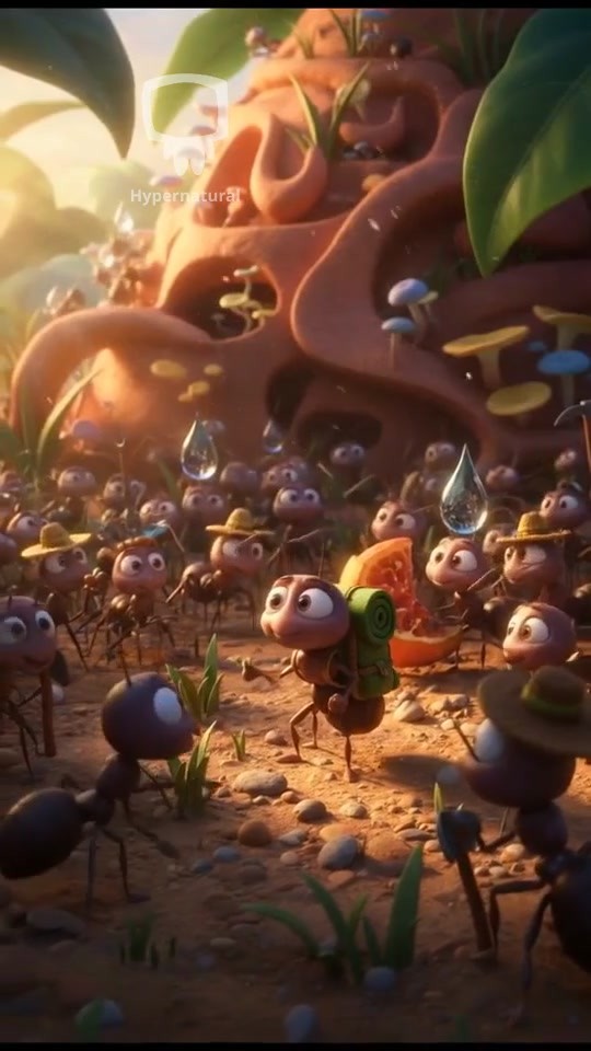 The Ant's Wisdom: Perseverance Pays Off!