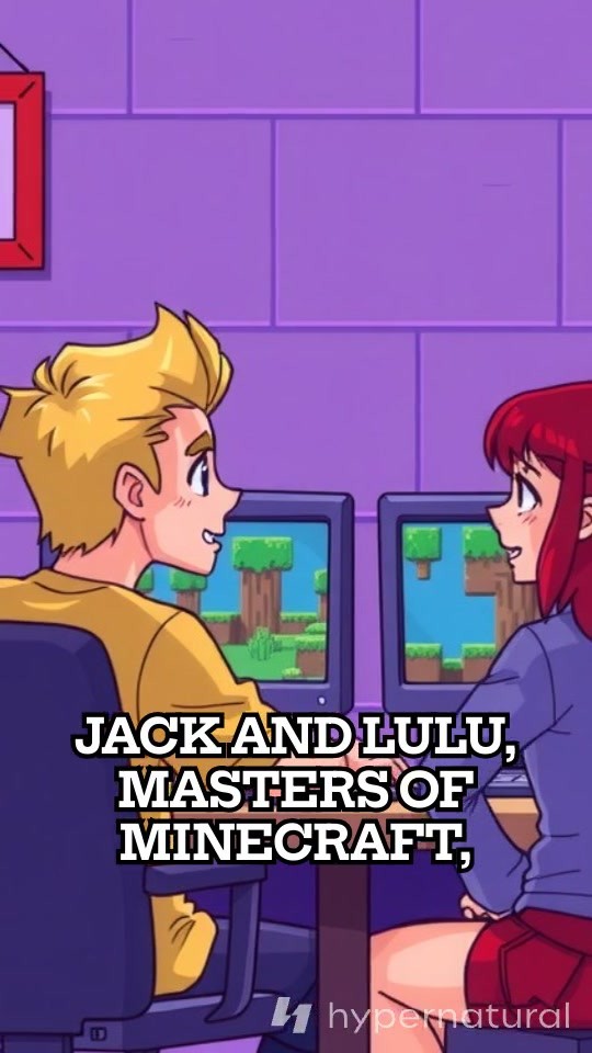 Minecraft Mayhem: Jack and Lulu vs. Piglins!