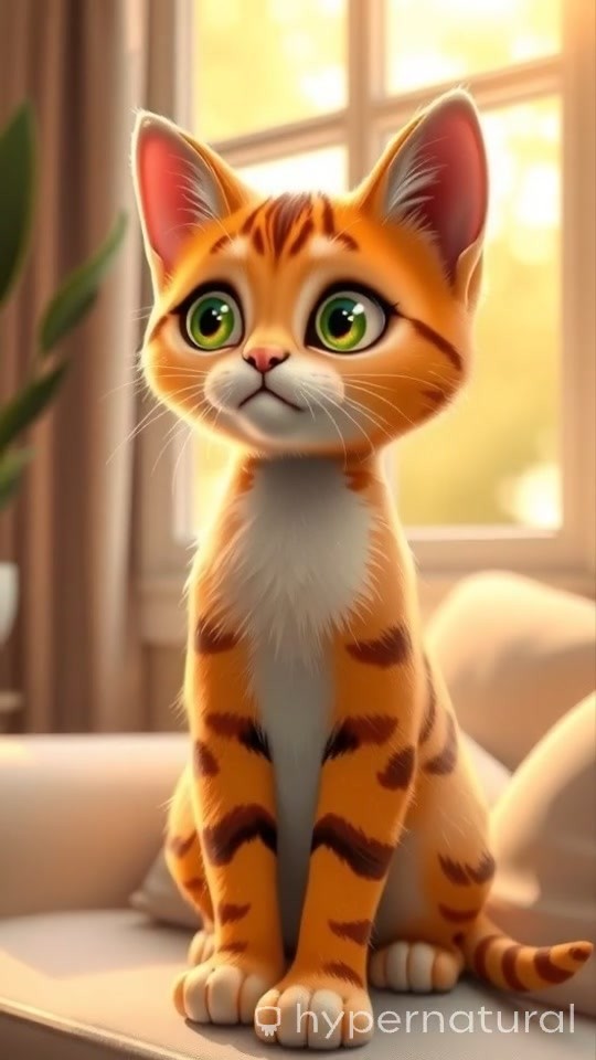 Cat's Epic Laundry Dodge!