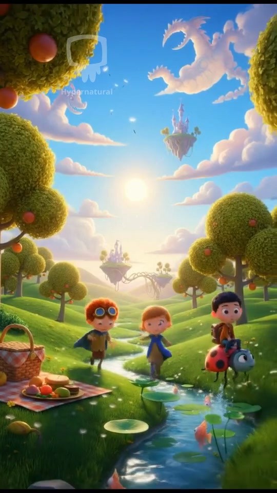 Family Picnic Day: Little Lily's Joyful Moments