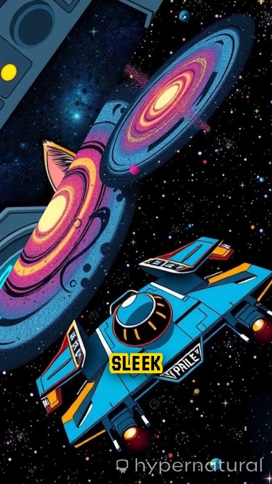 Hyperspace Chaos with Captain Eva and Princess the Cat