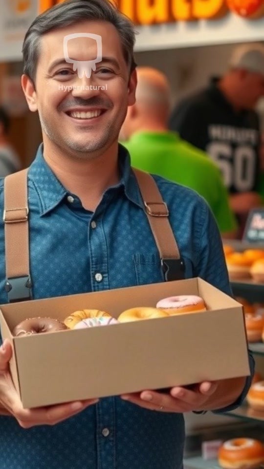 The Bakery Catastrophe: A Sprinkle Donut Gone Wrong!