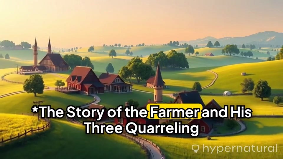 The Farmer and His Three Quarreling Sons: A Lesson in Unity