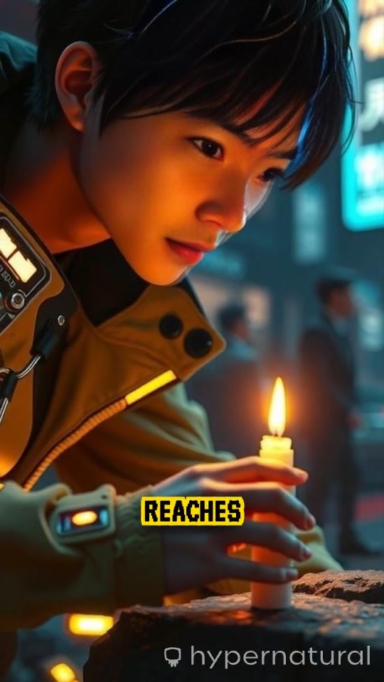 A Candle's Hope: Light in the Darkness