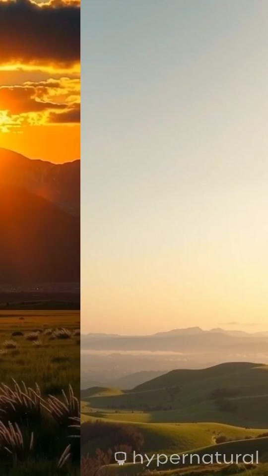 Awake to the Magic: Charming Sunrise Animation 🌅