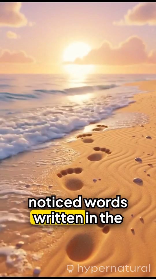Messages in the Sand
