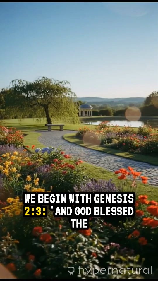 Genesis 2:3 - A Reflection