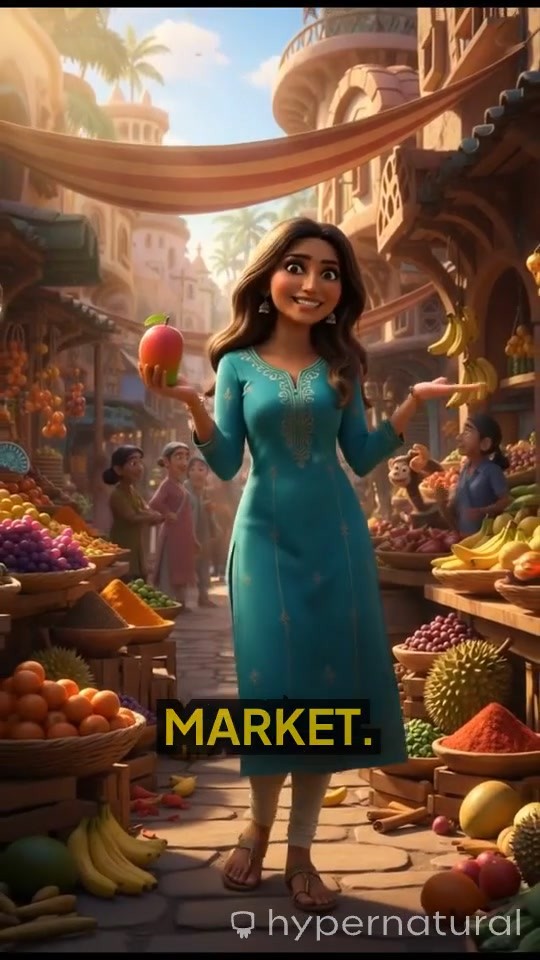 A Day at the Vegetable Market