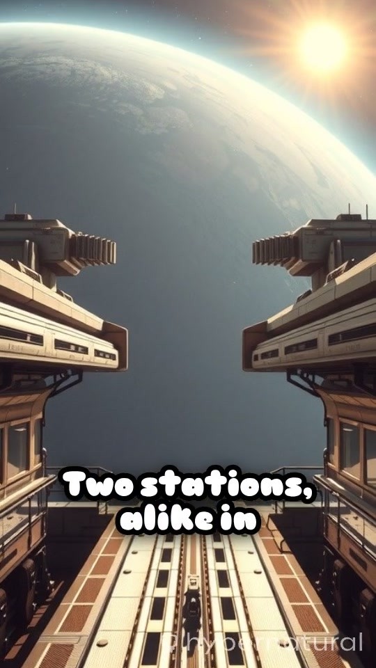 Star-Crossed in the Cosmos: A Space Station Tale