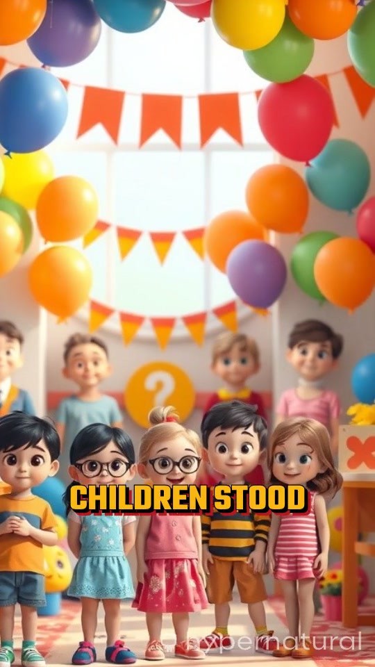 Joyful Circle Party: A Celebration with Happy Children!