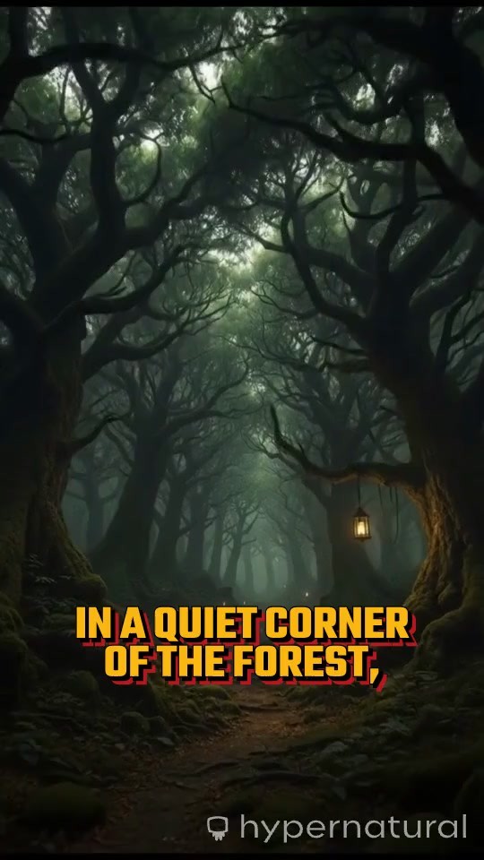 Panda's Coffee Break in the Forest