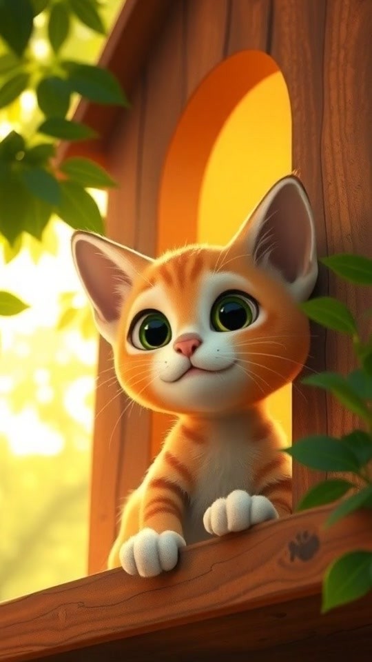 Mochi's Cozy Treehouse Adventure