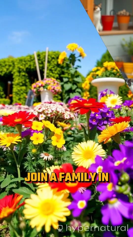 Gardening with a Man and Two Kids