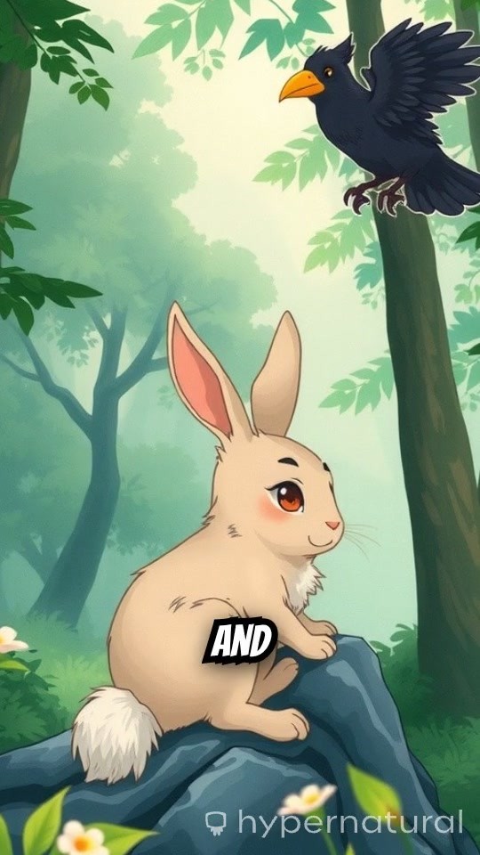 The Honest Rabbit and the Wise Crow