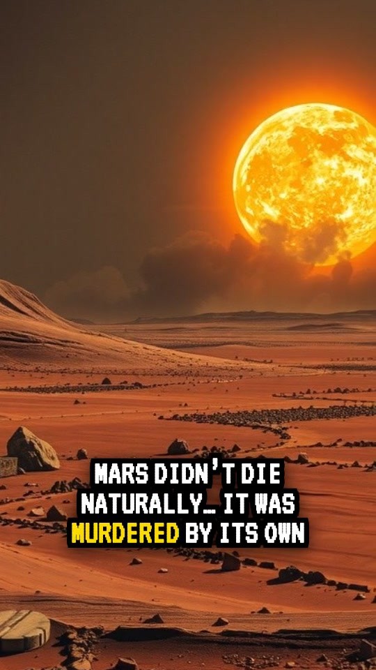 Last Escape from Mars: A World on Fire