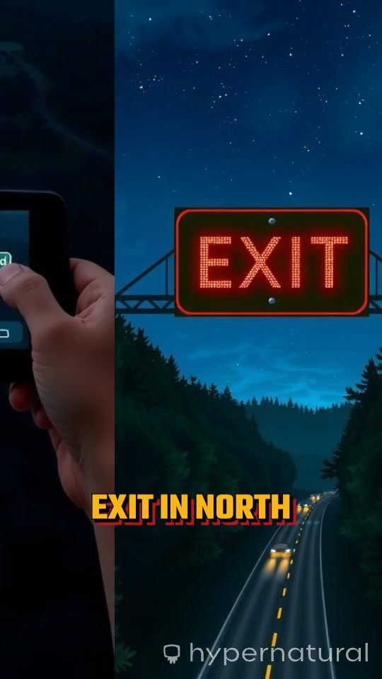 The Vanishing Highway Exit: A Night of Darkness in North Carolina