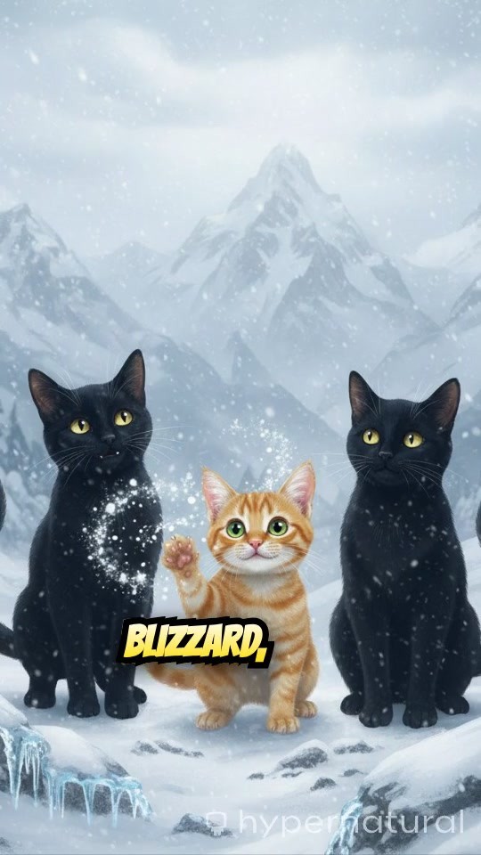 Journey Through the Storm: A Feline Odyssey