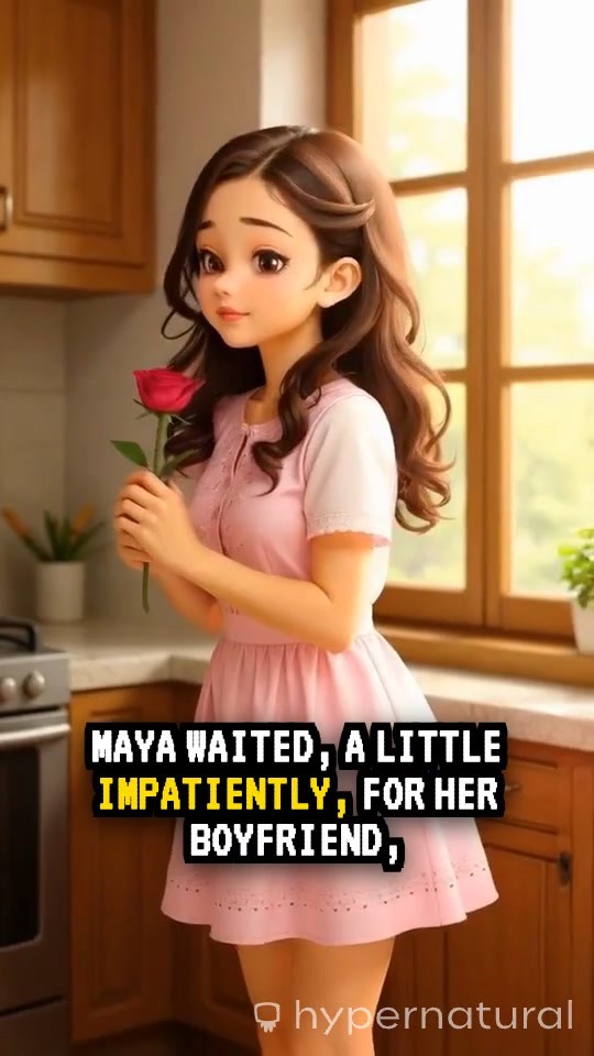 Birthday Surprise with Flowers and Coffee