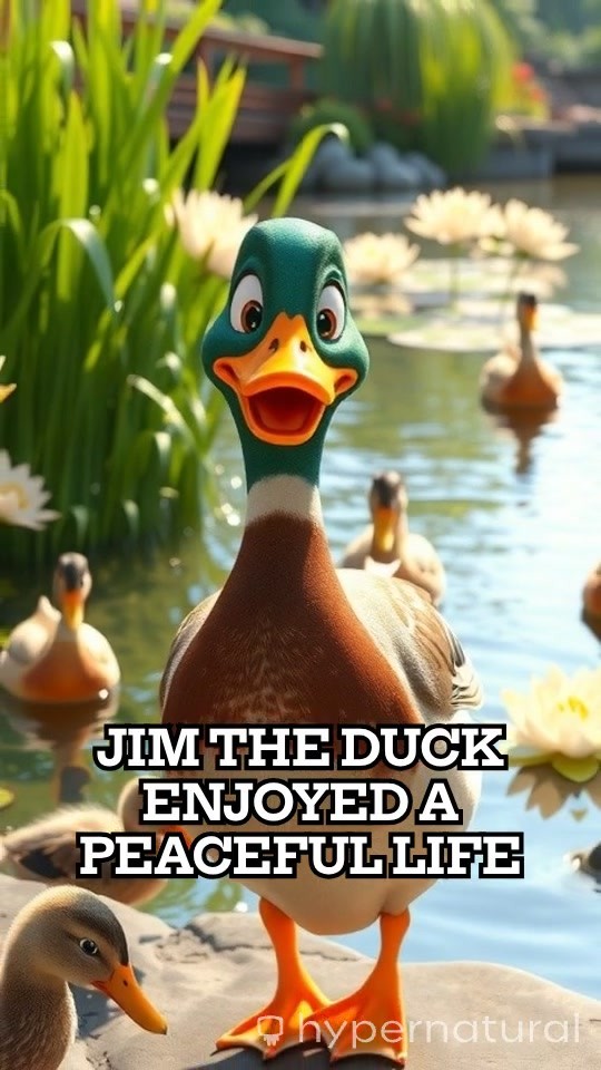 The Colorful Life of Jim the Duck