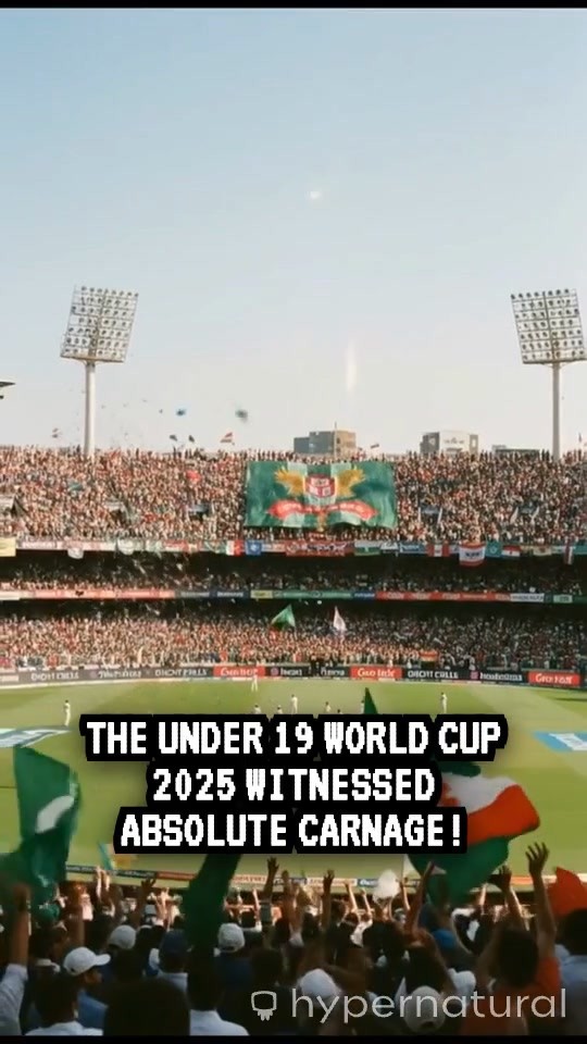 INDIA U19 CRUSHES UAE: 433 RUNS! 🔥🏏