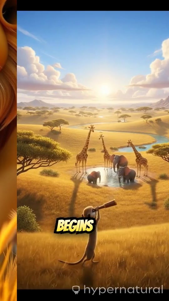 From Cub to King: The Transformation of a Lion